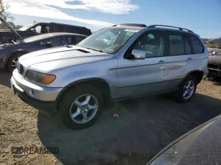 2003 BMW X5 3.0i with VIN 5UXFA53533LV73777, listed as a Copart auction lot 78549744 with 228,075 mi miles and Salvage Title. Bid and sale history available at carsss.com. Image 1.