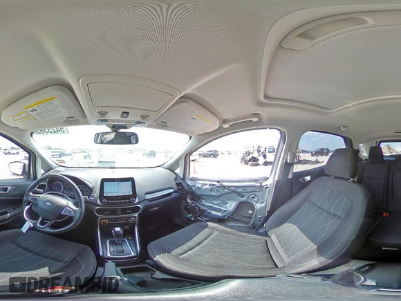 2018 Ford EcoSport SE with VIN MAJ3P1TE0JC175618, listed as a Copart auction lot 54233655 with 124,033 mi miles and Salvage title. Bid and sale history available at DreamBid. Image 16.
