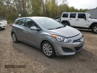 2015 Hyundai Elantra GT GL with VIN KMHD25LH5FU245965, listed as a Copart auction lot 75681904 with 124,527 mi miles and Salvage Title. Bid and sale history available at carsss.com. Image 4.