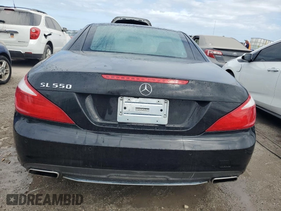 2013 Mercedes-Benz SL-Class SL 550 with VIN WDDJK7DA3DF002070, listed as a Copart auction lot 74920034 with 0 mi miles and Non Repairable. Bid and sale history available at carsss.com. Image 6.
