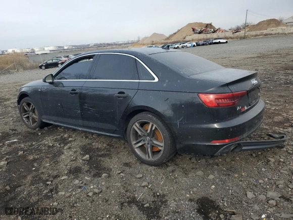 2017 Audi A4 Premium Plus with VIN WAUENAF42HN007339, listed as a Copart auction lot 88659355 with 0 mi miles and Salvage Title. Bid and sale history available at carsss.com. Image 2.