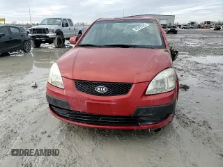 2008 Kia Rio LX with VIN KNADE123486315485, listed as a Copart auction lot 46528395 with 140,976 mi miles and Salvage Title. Bid and sale history available at DreamBid. Image 10.