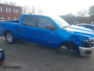 2025 Ram 1500 Big Horn with VIN 1C6RRFFG5SN516145, listed as a IAAI auction lot 41040685 with 5,125 mi miles. Bid and sale history available at carsss.com. Image 13.