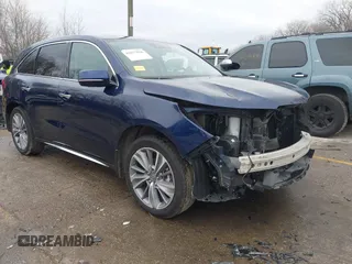 2018 Acura MDX w/Technology Pkg with VIN 5J8YD4H50JL011600, listed as a IAAI auction lot 41177826 with 85,621 mi miles. Bid and sale history available at carsss.com. Image 1.