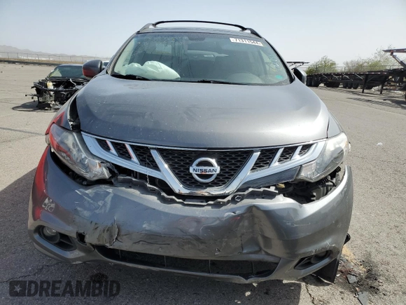 2014 Nissan Murano SV with VIN JN8AZ1MU4EW416929, listed as a Copart auction lot 71311544 with 101,946 mi miles and Salvage Title. Bid and sale history available at carsss.com. Image 5.