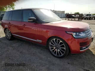 2016 Land Rover Range Rover Supercharged with VIN SALGS3EF9GA260742, listed as a Copart auction lot 49977975 with 98,159 mi miles and Salvage Title. Bid and sale history available at carsss.com. Image 4.