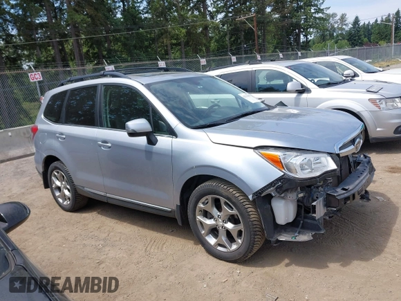 2015 Subaru Forester Touring with VIN JF2SJAWC6FH546472, listed as a IAAI auction lot 42513843 with 107,951 mi miles and . Bid and sale history available at DreamBid. Image 13.