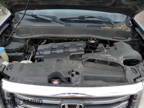 2014 Honda Pilot EX-L with VIN 5FNYF3H73EB015573, listed as a Copart auction lot 54380885 with 197,366 mi miles and Salvage title. Bid and sale history available at DreamBid. Image 12.