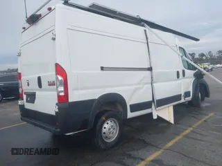 2020 Ram ProMaster Cargo with VIN 3C6TRVDG9LE122141, listed as a IAAI auction lot 41293221 with 78,143 mi miles and . Bid and sale history available at carsss.com. Image 4.