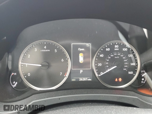 2022 Lexus RC 350 z VIN JTHDZ5BC0N5026263, wystawiony jako Copart lot #85343754 z przebiegiem 26 287 mil mil oraz Szkoda całkowita • Salvage title. Historia ofert i sprzedaży dostępna na DreamBid. Obrazek 9.