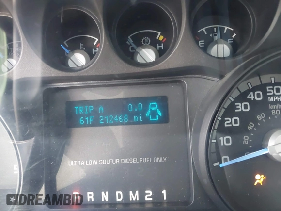 2013 Ford F-250 XL with VIN 1FT7W2BT3DEB76713, listed as a IAAI auction lot 42544327 with 212,468 mi miles and . Bid and sale history available at DreamBid. Image 15.