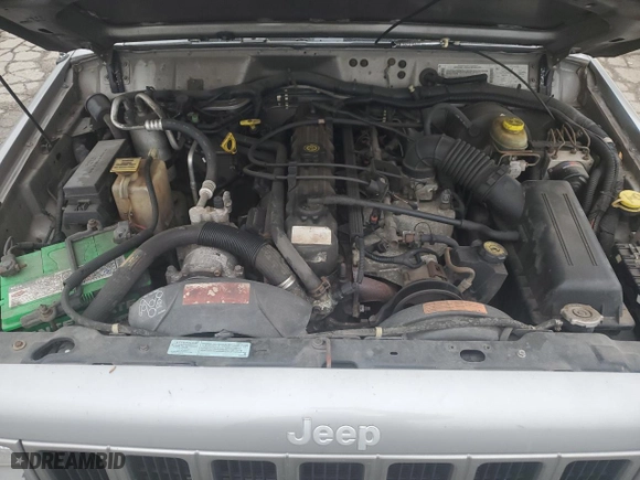 2000 Jeep Cherokee Police with VIN 1J4FF48S8YL181942, listed as a Copart auction lot 80325244 with 153,497 mi miles and Salvage Title. Bid and sale history available at carsss.com. Image 13.