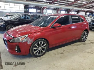 2018 Hyundai Elantra GT with VIN KMHH35LE4JU017386, listed as a Copart auction lot 51652145 with 126,325 mi miles and Clean Title. Bid and sale history available at carsss.com. Image 1.