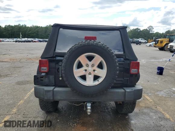 2009 Jeep Wrangler X with VIN 1J4FA24199L783458, listed as a Copart auction lot 56542705 with 236,840 mi miles and Salvage title. Bid and sale history available at DreamBid. Image 6.