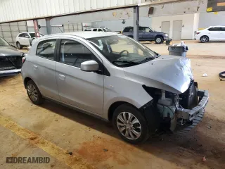 2022 Mitsubishi Mirage ES with VIN ML32AUHJ8NH004237, listed as a Copart auction lot 44145935 with 306,529 mi miles and Salvage Title. Bid and sale history available at carsss.com. Image 4.