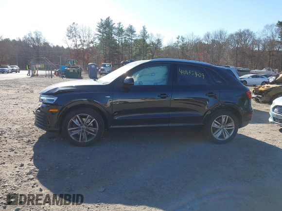 2018 Audi Q3 Premium with VIN WA1ECCFS6JR024513, listed as a IAAI auction lot 40835409 with 102,547 mi miles. Bid and sale history available at carsss.com. Image 14.