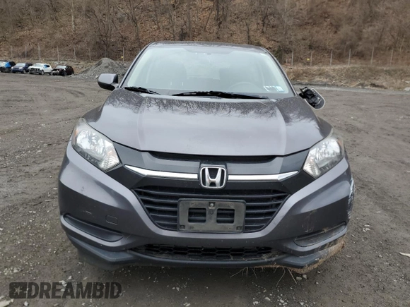 2018 Honda HR-V LX with VIN 3CZRU6H31JG714837, listed as a Copart auction lot 53018655 with 151,045 mi miles and Salvage Title. Bid and sale history available at carsss.com. Image 5.