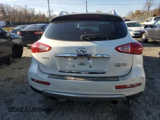 2017 Infiniti QX50 z VIN JN1BJ0RR2HM413424, wystawiony jako Copart lot #82097804 z przebiegiem Nie podano mil oraz Szkoda całkowita • Salvage title. Historia ofert i sprzedaży dostępna na DreamBid. Obrazek 6.