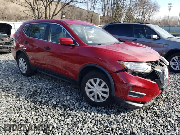 2017 Nissan Rogue S with VIN JN8AT2MV5HW275566, listed as a Copart auction lot 51106535 with 96,478 mi miles and Salvage Title. Bid and sale history available at carsss.com. Image 4.