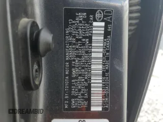 2013 Toyota Corolla L with VIN 2T1BU4EE4DC041641, listed as a Copart auction lot 49964055 with 182,145 mi miles and Salvage Title. Bid and sale history available at DreamBid. Image 12.