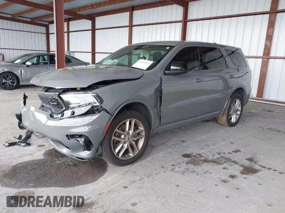 2023 Dodge Durango GT Plus with VIN 1C4RDJDG7PC672994, listed as a IAAI auction lot 41597024 with 29,665 mi miles and . Bid and sale history available at DreamBid. Image 2.