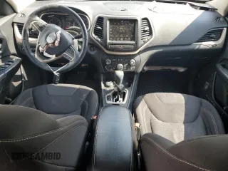 2015 Jeep Cherokee North with VIN 1C4PJMCS4FW557760, listed as a Copart auction lot 50833845 with 98,098 mi miles and Salvage Title. Bid and sale history available at carsss.com. Image 8.