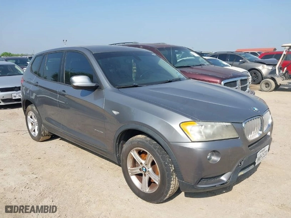 2011 BMW X3 28i with VIN 5UXWX5C52BL707952, listed as a IAAI auction lot 41928455 with 131,519 mi miles. Bid and sale history available at carsss.com. Image 1.