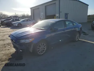 2017 Ford Fusion SE with VIN 3FA6P0HD5HR174080, listed as a Copart auction lot 48001255 with Not Provided miles and Salvage Title. Bid and sale history available at carsss.com. Image 1.