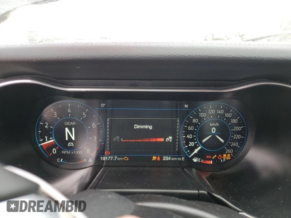 2022 Ford Mustang GT with VIN 1FA6P8CF0N5110759, listed as a Copart auction lot 48608795 with 19,177 mi miles and Clean title. Bid and sale history available at DreamBid. Image 9.