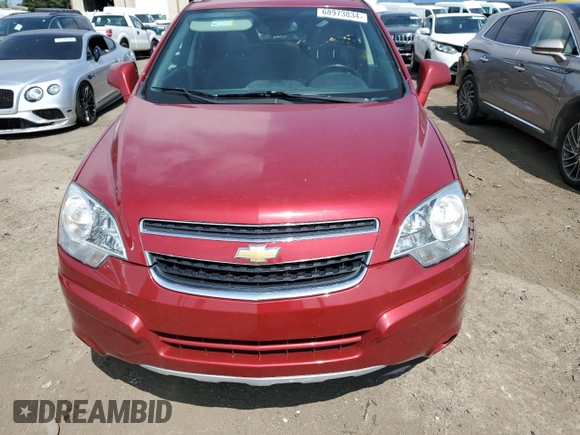 2014 Chevrolet Captiva Sport LT with VIN 3GNAL3EK5ES660050, listed as a Copart auction lot 68973834 with 95,637 mi miles and Clean Title. Bid and sale history available at DreamBid. Image 5.