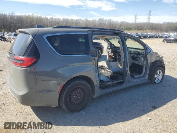 2022 Chrysler Pacifica Touring L z VIN 2C4RC1BG8NR133262, wystawiony jako Copart lot #49414495 z przebiegiem Nie podano mil oraz Szkoda całkowita • Salvage title. Historia ofert i sprzedaży dostępna na DreamBid. Obrazek 3.