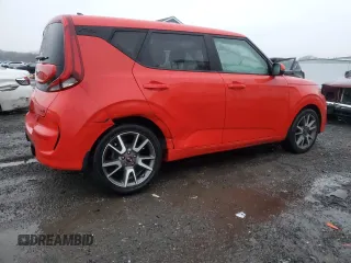 2021 Kia Soul GT-Line with VIN KNDJ63AU5M7142895, listed as a Copart auction lot 43230665 with 37,320 mi miles and Salvage Title. Bid and sale history available at DreamBid. Image 3.