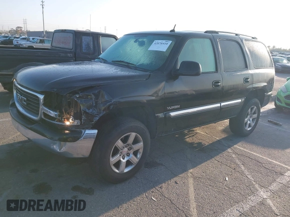 2005 GMC Yukon SLE with VIN 1GKEC13V15R105390, listed as a IAAI auction lot 42076410 with 237,160 mi miles. Bid and sale history available at carsss.com. Image 2.