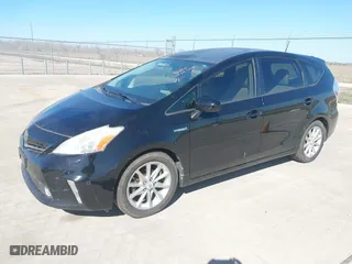 2012 Toyota Prius v Two with VIN JTDZN3EU4C3066057, listed as a IAAI auction lot 41771049 with NaN miles. Bid and sale history available at carsss.com. Image 17.