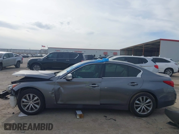2015 Infiniti Q50 with VIN JN1BV7AP6FM345326, listed as a IAAI auction lot 41739805 with 169,914 mi miles and . Bid and sale history available at DreamBid. Image 14.