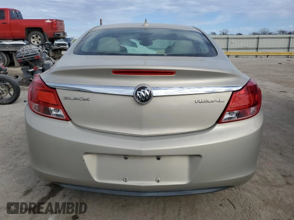 2012 Buick Regal with VIN 2G4GR5ER5C9136607, listed as a Copart auction lot 46616955 with 74,976 mi miles and Salvage title. Bid and sale history available at DreamBid. Image 6.