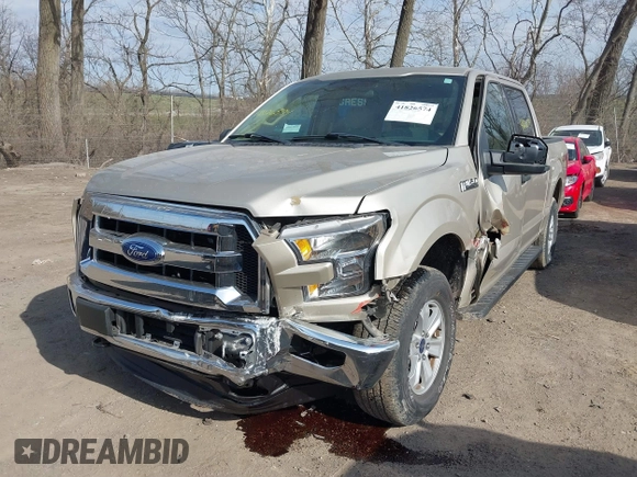 2017 Ford F-150 XL with VIN 1FTEW1EP7HKC27833, listed as a IAAI auction lot 41826574 with 38,116 mi miles. Bid and sale history available at carsss.com. Image 17.