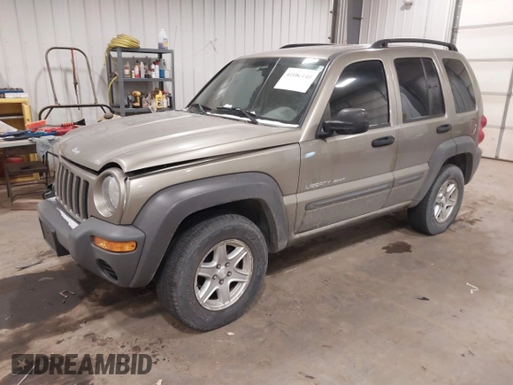 2003 Jeep Liberty Sport with VIN 1J4GL48K83W652993, listed as a IAAI auction lot 41086140 with 115,177 mi miles and . Bid and sale history available at DreamBid. Image 17.