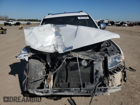 2015 Jeep Grand Cherokee Limited with VIN 1C4RJEBG3FC848750, listed as a Copart auction lot 48737345 with 173,222 mi miles and Salvage Title. Bid and sale history available at carsss.com. Image 5.