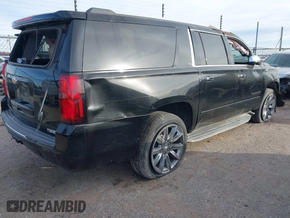 2016 Chevrolet Suburban LTZ with VIN 1GNSCJKC1GR427343, listed as a IAAI auction lot 40902519 with 163,148 mi miles and . Bid and sale history available at DreamBid. Image 4.