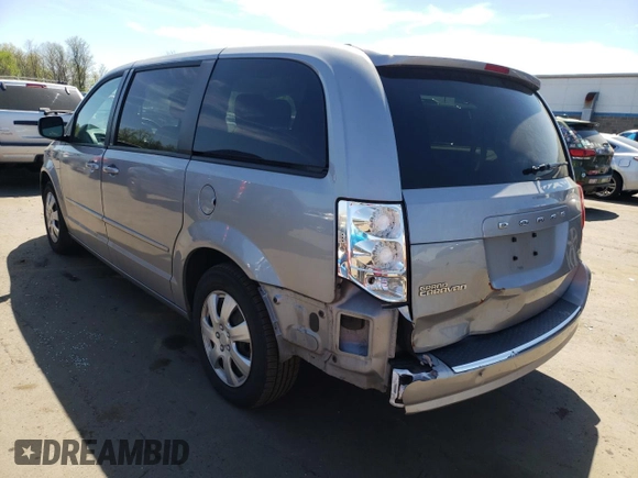 2014 Dodge Grand Caravan American Value with VIN 2C4RDGBG5ER248322, listed as a Copart auction lot 55160615 with Not Provided miles and Clean Title. Bid and sale history available at DreamBid. Image 2.