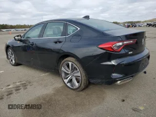 2022 Acura TLX Advance with VIN 19UUB6F65NA003537, listed as a Copart auction lot 85199054 with 20,110 mi miles and Salvage title. Bid and sale history available at DreamBid. Image 2.