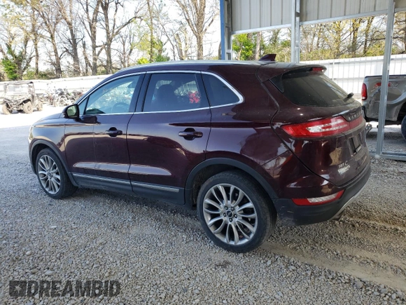 2016 Lincoln MKC Reserve with VIN 5LMCJ3C98GUJ31677, listed as a Copart auction lot 53249635 with 129,125 mi miles and Salvage Title. Bid and sale history available at DreamBid. Image 2.