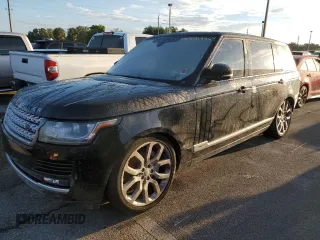 2017 Land Rover Range Rover with VIN SALGS5FE3HA327290, listed as a Copart auction lot 73703564 with Not provided miles and Salvage title. Bid and sale history available at DreamBid. Image 1.