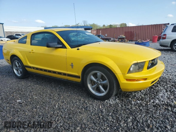 2006 Ford Mustang Standard with VIN 1ZVFT80N365154531, listed as a Copart auction lot 51825505 with 164,126 mi miles and Salvage Title. Bid and sale history available at carsss.com. Image 4.