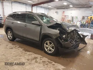 2020 GMC Terrain SLE with VIN 3GKALTEV0LL112598, listed as a IAAI auction lot 41480433 with 57,890 mi miles. Bid and sale history available at carsss.com. Image 1.