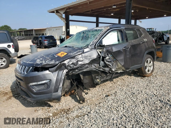 2018 Jeep Compass Latitude with VIN 3C4NJCBB4JT286569, listed as a Copart auction lot 59373045 with Not provided miles and Salvage title. Bid and sale history available at DreamBid. Image 1.