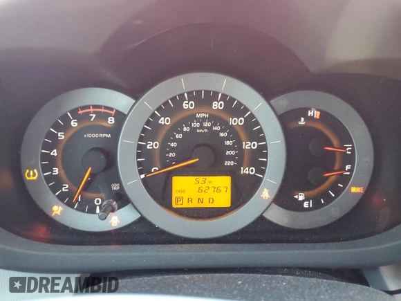 2011 Toyota RAV4 with VIN 2T3BF4DV9BW165712, listed as a Copart auction lot 53385035 with 62,767 mi miles and Salvage Title. Bid and sale history available at carsss.com. Image 9.