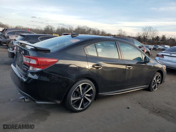 2023 Subaru Impreza Sport with VIN 4S3GKAM63P3603322, listed as a Copart auction lot 83530604 with 12,098 mi miles and Salvage Title. Bid and sale history available at carsss.com. Image 3.