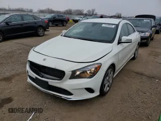 2018 Mercedes-Benz CLA with VIN WDDSJ4EB9JN611324, listed as a Copart auction lot 71910932 with 95,500 mi miles. Bid and sale history available at carsss.com. Image 1.